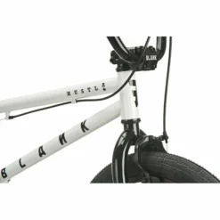 Blank Hustla BMX Bike -Outlet Bremser Store Blank Hustla BMX Bike Freestyle BMX Bikes Gloss White BLANK21HUSTLAWHITE 2