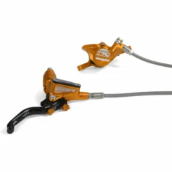 Hope Tech 3 X2 Brake - No Rotor -Outlet Bremser Store Hope Tech 3 X2 Brake No Rotor Disc Brake Callipers Orange 2019 T3X2CBFL