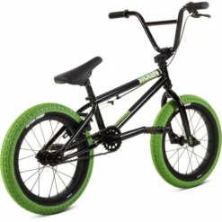Stolen Agent 16" BMX Bike (2022) -Outlet Bremser Store Stolen Agent 16 BMX Bike Black Green 2022 03