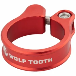 Wolf-tooth Wolf Tooth Seatpost Clamp - Bolt-On -Outlet Bremser Store Wolf Tooth Seatpost Clamp 09WT SeatClamp RED 01 2000x